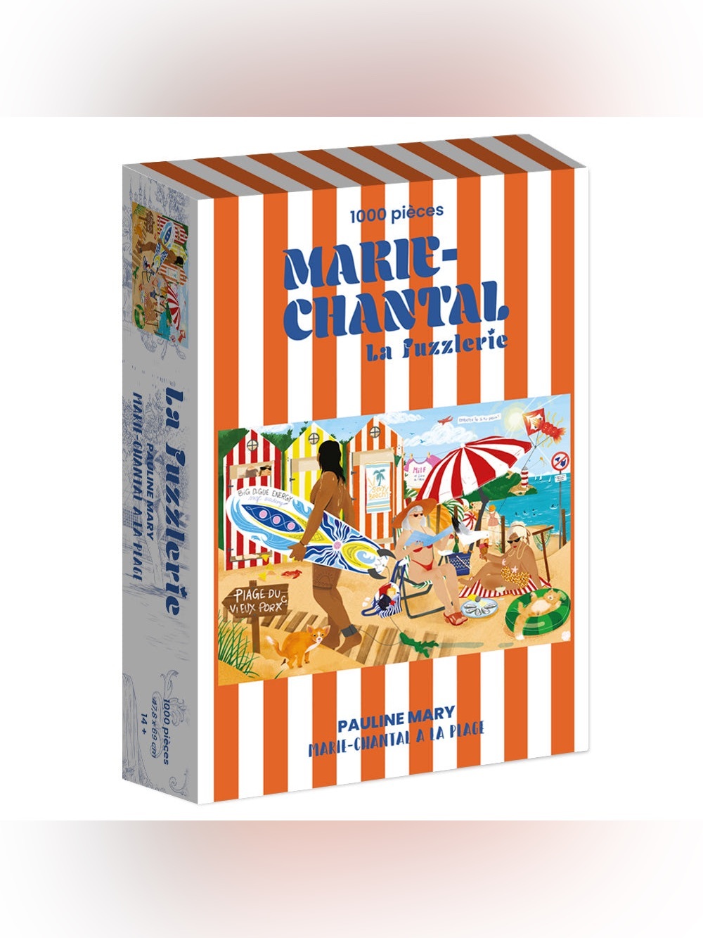 Marie-Chantal At the Beach | 1,000 Piece Jigsaw Puzzle